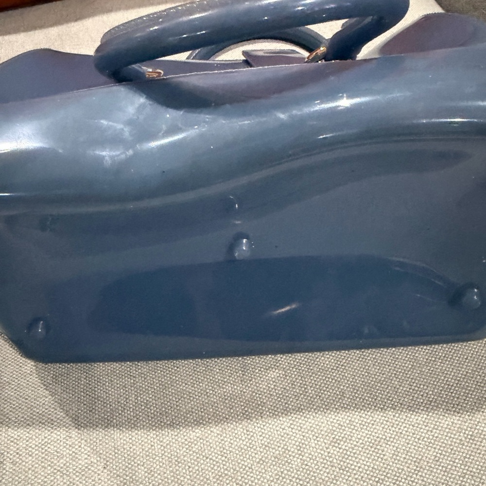 Furla Blue Jelly Handbag - Picture 5 of 5
